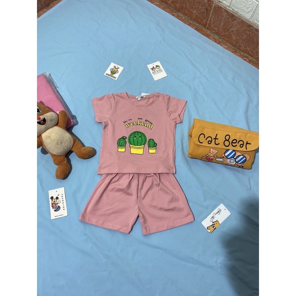 Quần áo trẻ em. bộ cốt tông cho bé 4 - 13kg