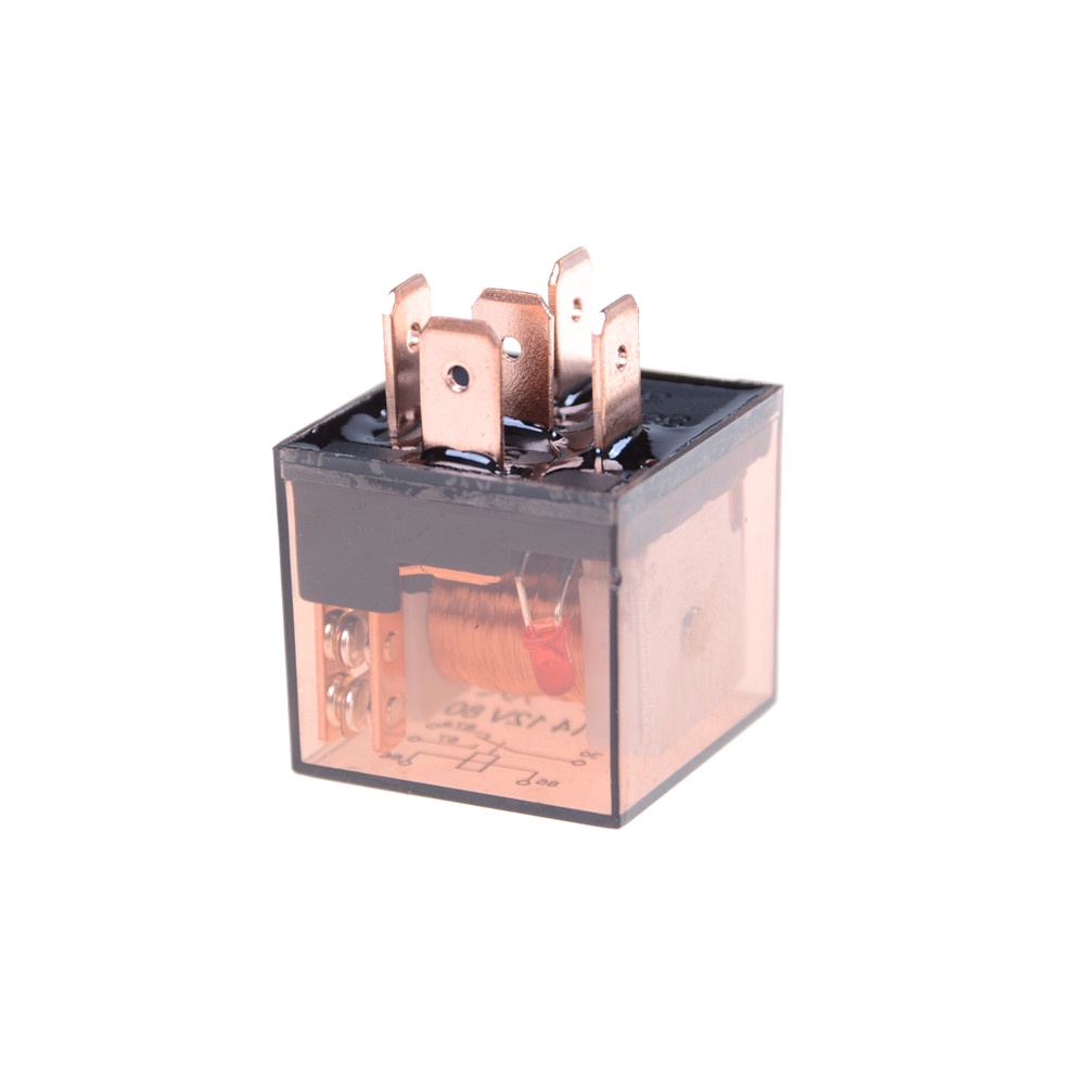 Rơ Le Tự Động Chống Thấm Nước 12v 80a 5pin Spdt Chất Lượng Cao