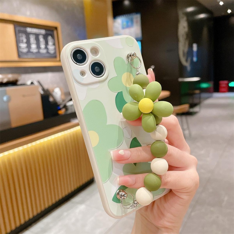 Đối với oppo reno 10 8z 6z 7z 8t a31 a93 f11 f9 pro a5s a12 a74 a95 a54 a15 s a78 bìa hoa mềm với vòng tay