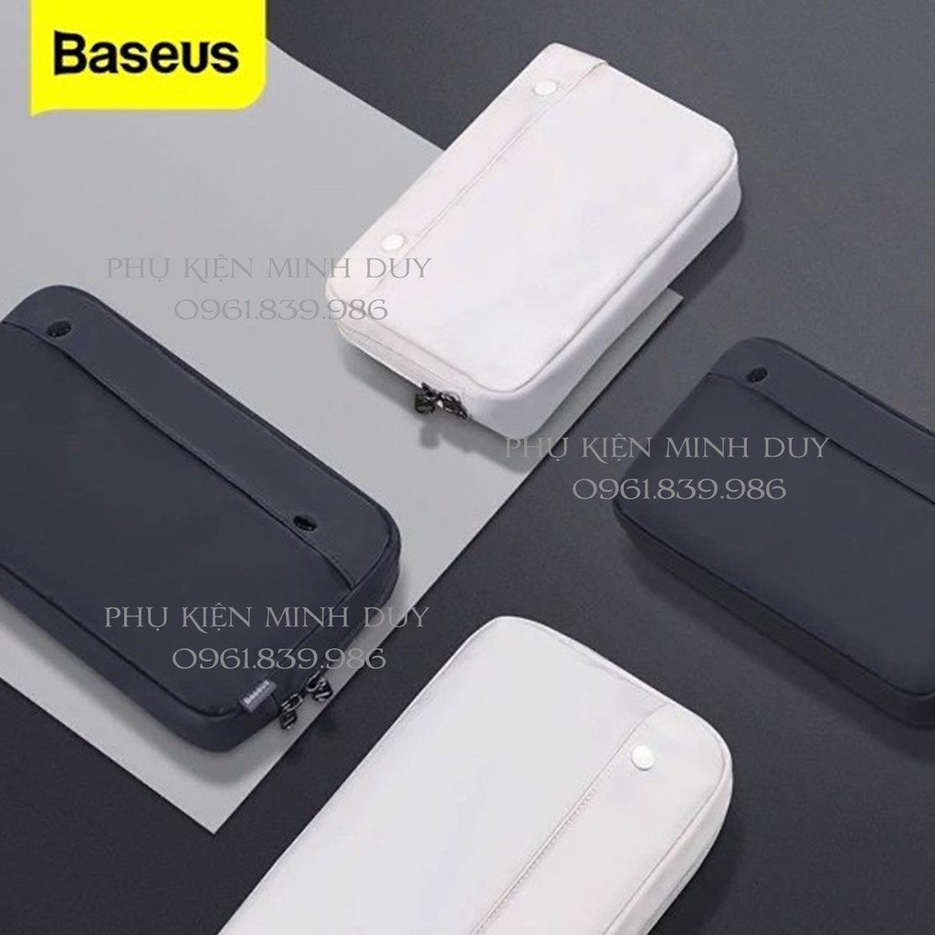 Túi đựng phụ kiện vải dù chống thấm nước Baseus Basics Series (Waterproof/ Dirt-resistant, Digital Device Storage Bag)