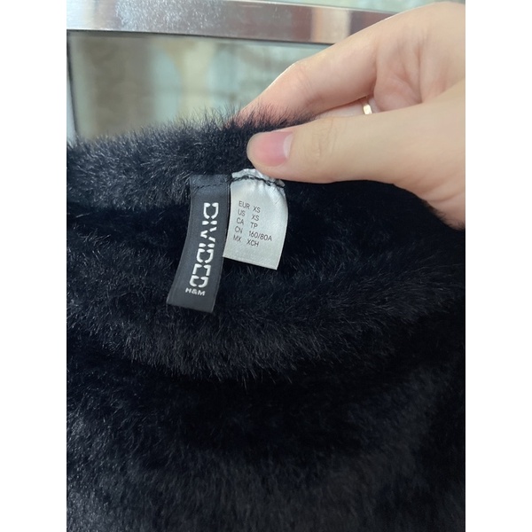 Áo len lông thỏ H&M sz Xs