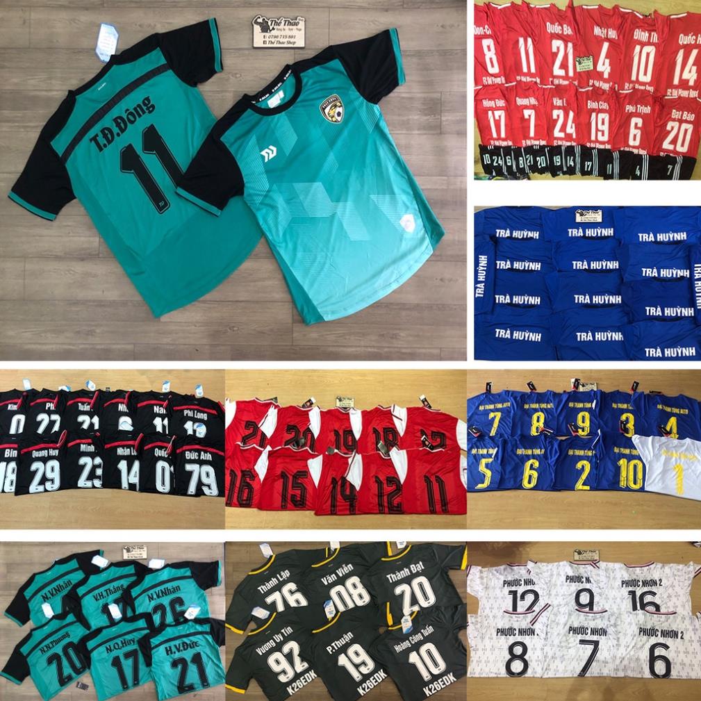 In Tên - Số - Tên đội Quần Áo Bóng Đá (Dành cho khách mua đồ tại Shop) - In Tên Số Chuyển Nhiệt, In Decal ⚡