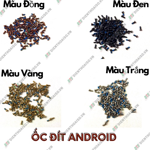 ốc đuôi androi 4 màu