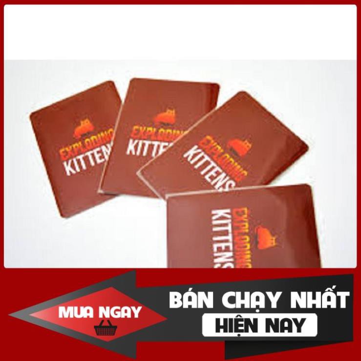 Sleeves Bọc bài Mèo Nổ Bài Bang Lớp học mật ngữ (100 cái) 6.4 x 9 cm