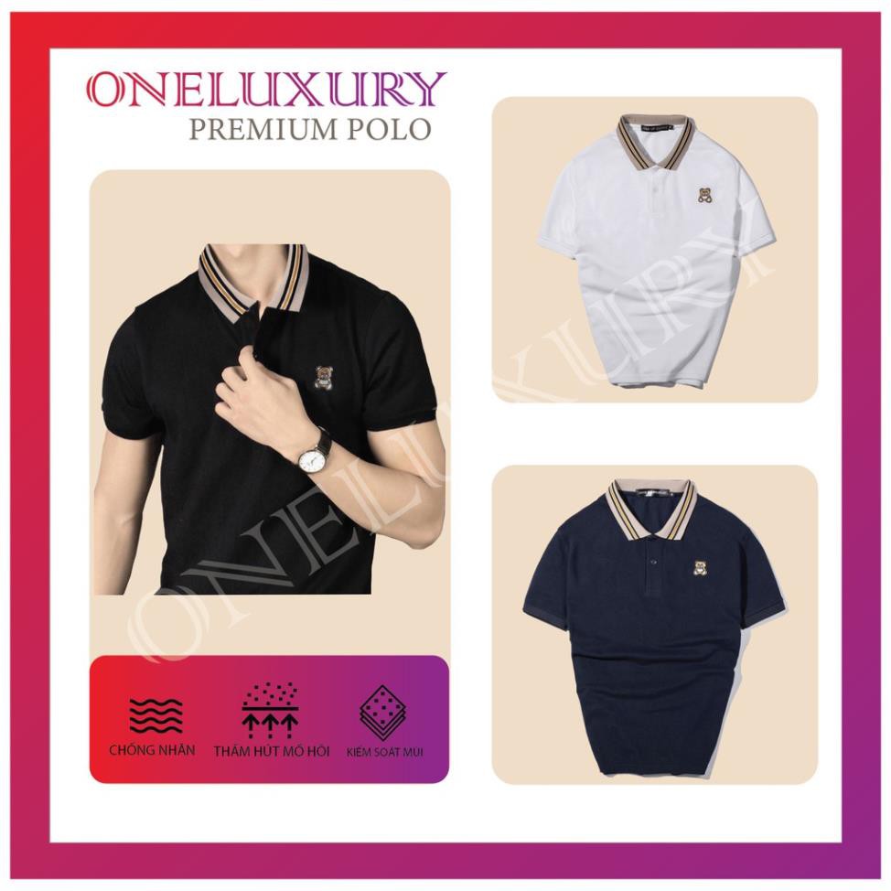 Áo Thun Polo Nam, Áo Nam Có Cổ BaBy Bear Cotton Lịch Thiệp, Khỏe Khoắn, Mặc Là Thích ྇ *