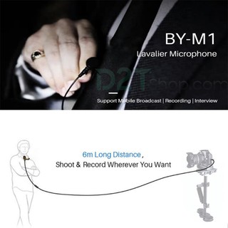 Micro lavalier cài áo Boya BY-M1