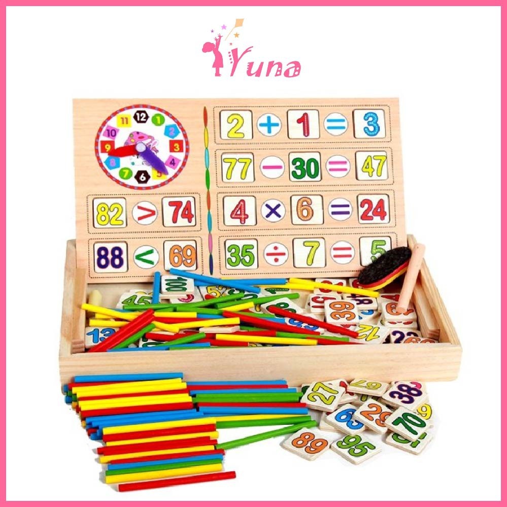 Dụng cụ học tập _ bộ que tính Math Learning Toy _ học toán tốt hơn - đa dạng chức năng