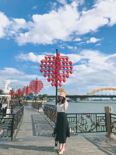 Chân váy dài chấm bi ẢNH THẬT