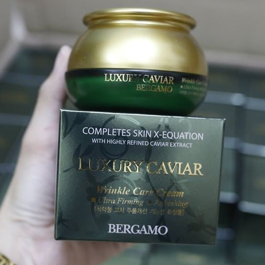 Kem Dưỡng Da Bergamo Luxury Caviar Wrinkle Care Cream