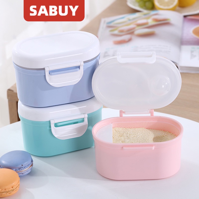 SABUY Hộp Đựng Sữa Bột/Thực Phẩm Hút Chân Không 200g 400g