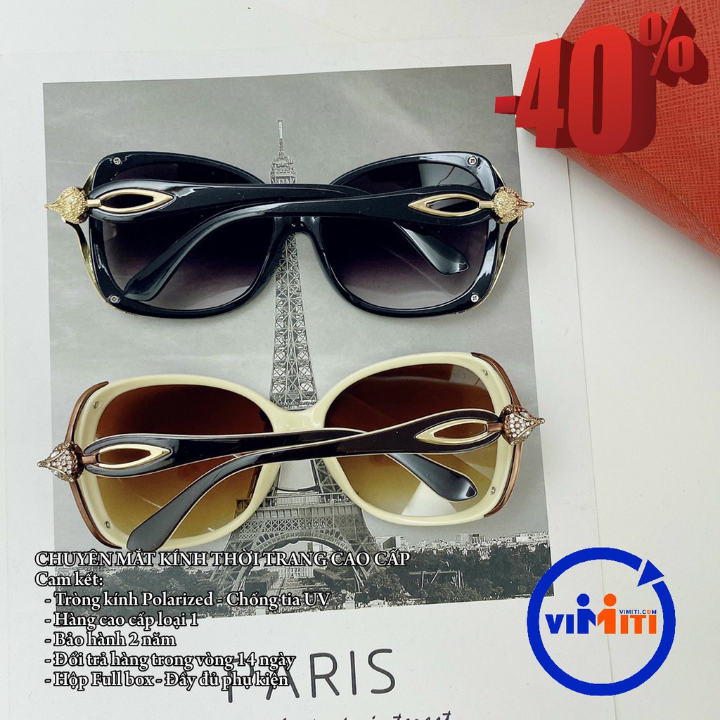 Kính mát thời trang cao cấp dành cho nữ thương hiệu Cartier, Bảo hành 2 năm