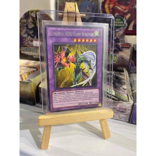 Lá bài thẻ bài Yugioh Elemental Hero Flame Wingman - Rare - Tặng bọc bài nhựa bảo quản