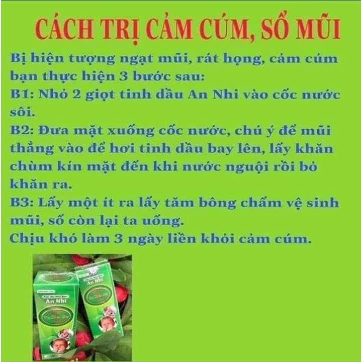 Tinh dầu An Nhi Dạ Thảo Liên. Tăng đề kháng, hệ miễn dịch cho bé