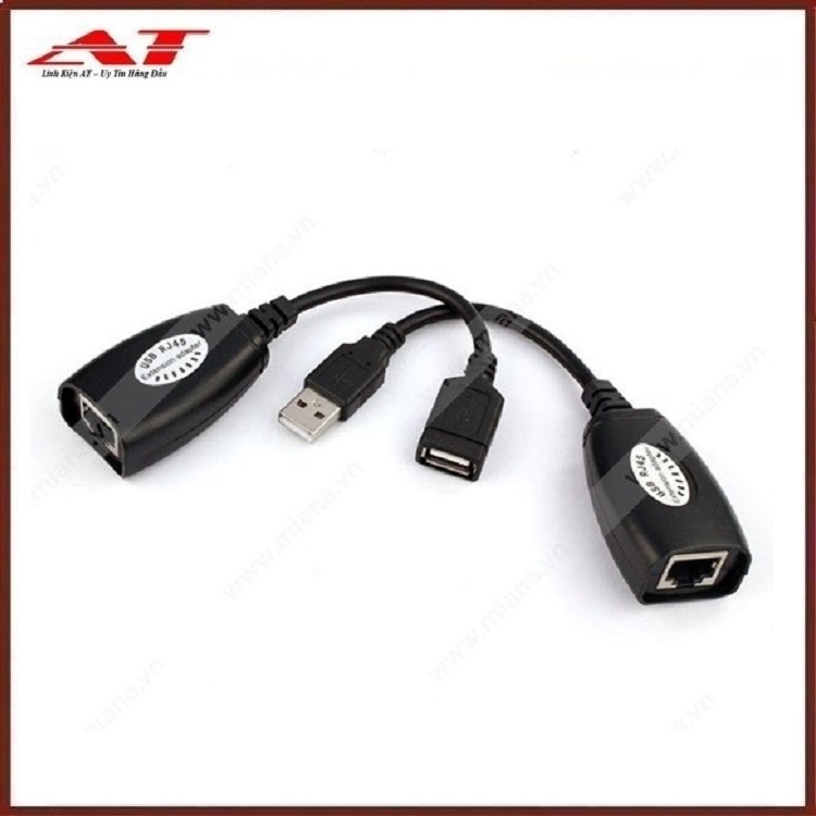 USB Extender 50M (Nối dài USB bằng dây LAN 50m)