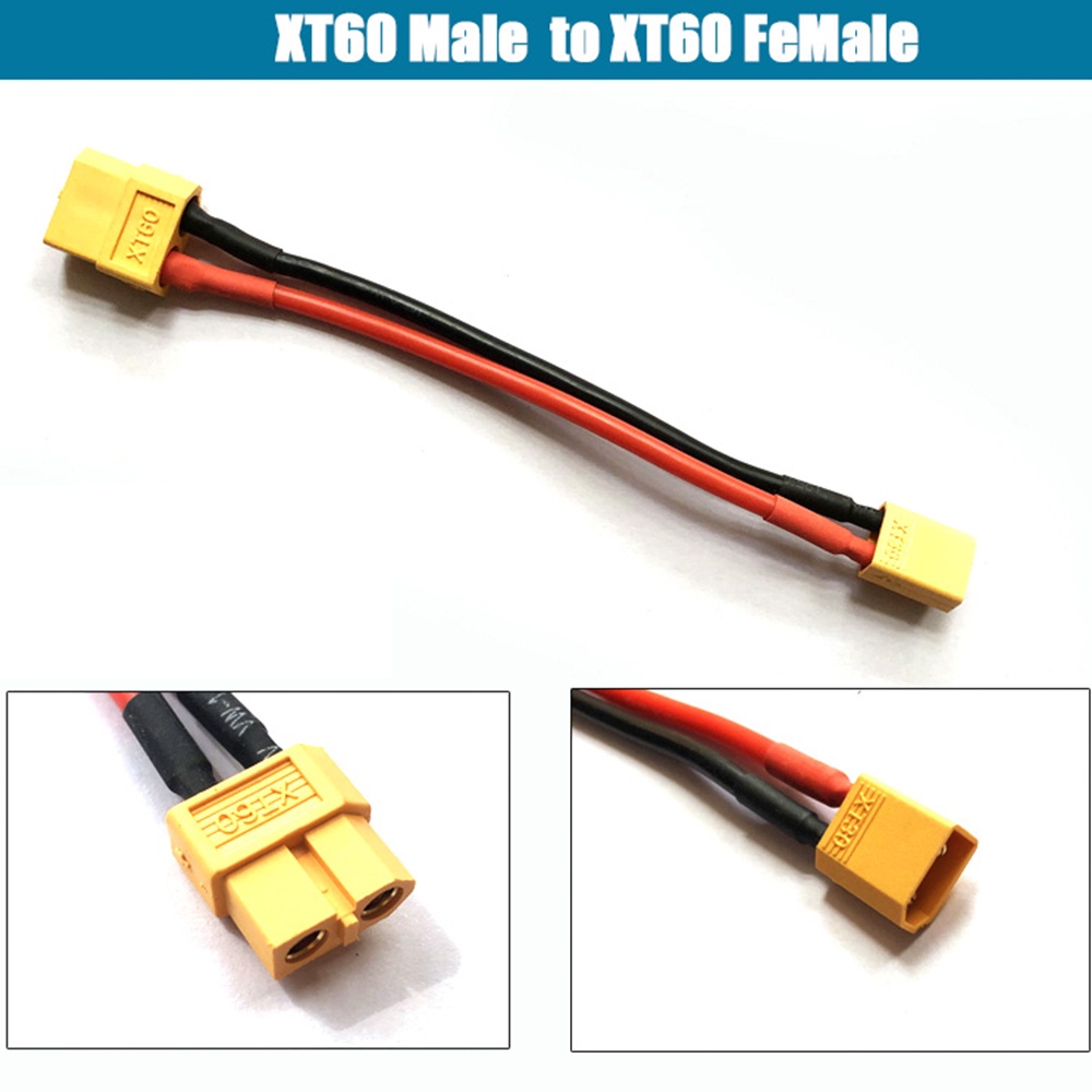 TAMIYA Đầu Nối Pin Lipo XT60 EC5 EC3 T Deans 4.0mm 3.5MM 3.5MM 10 12 14 16Awg 10cm Cho Pin Lipo RC Lipo