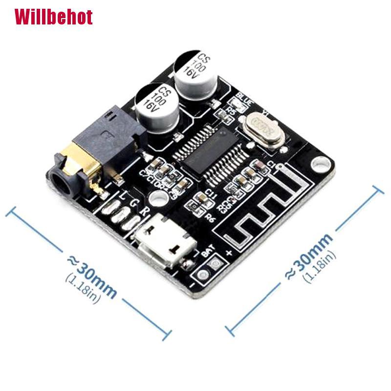 [Willbehot] Bluetooth Audio Receiver Board Bluetooth 5.0 Mp3 Lossless Decoder Board [Hot]