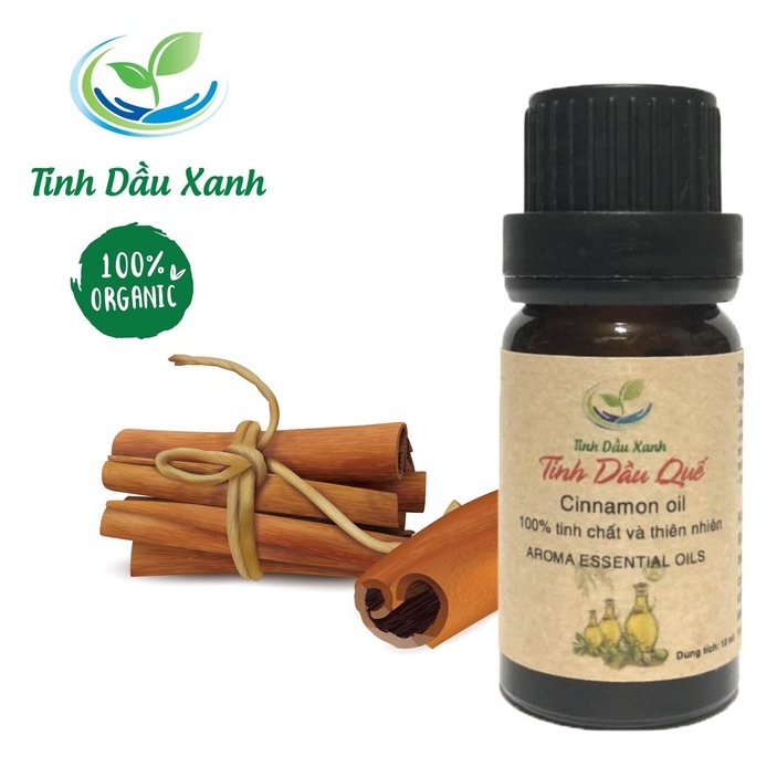 Tinh Dầu Lá Quế Nguyên Chất Tự Nhiên 100% (10ml-50ml)/ Tinh dầu viện Hàn Lâm