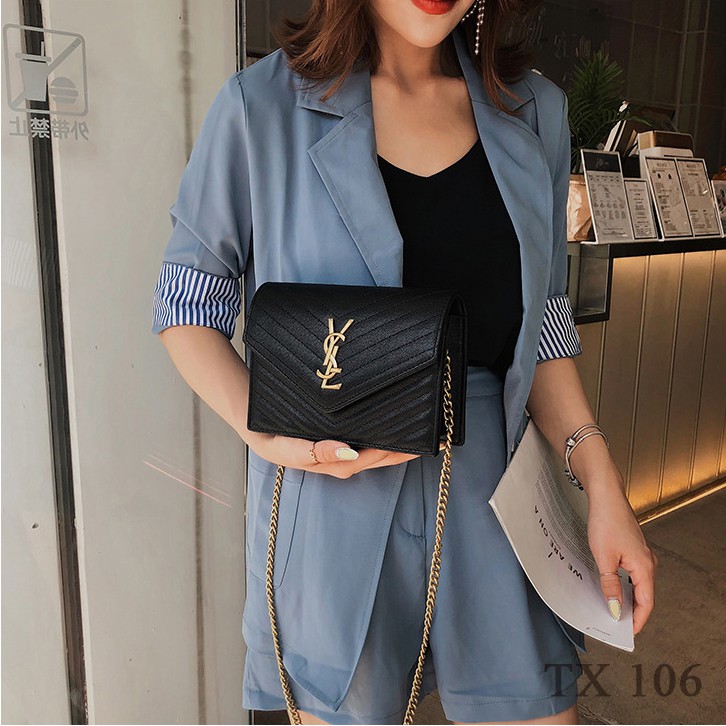Túi xách nữ Y.S.L thời trang công sở, túi đeo chéo nữ cao cấp hàng đẹp TX106 | BigBuy360 - bigbuy360.vn