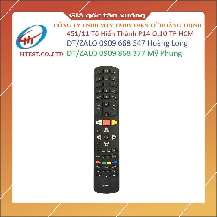 Remote Điều Khiển TV TCL LED, Smart TV RC311FM13