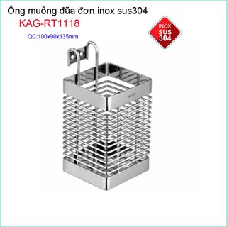 ỐNG ĐỰNG ĐŨA NHÀ BẾP INOX KAG-RT1118