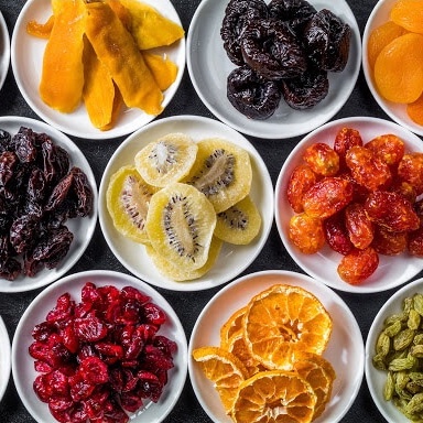 Trái Cây Sấy Dẻo Không Đường Mix 5 Loại Dâu Tây, Kiwi, Xoài, Mơ, Nho Healthy Giảm Cân NHALAM FOOD