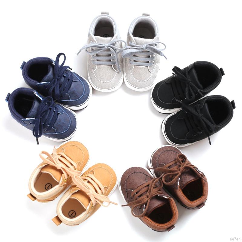 WALKERS Giày Sneaker Tập Đi Đế Mềm Chống Trượt Cho Bé 0-18 Tháng Tuổi