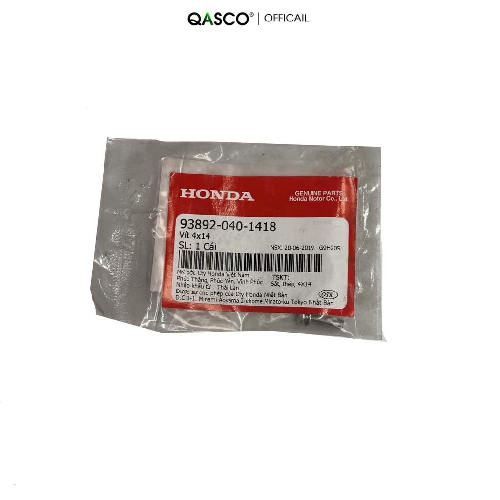 Vít HONDA nhiều dòng xe 4×14  QA(938920401418) _( 1585)