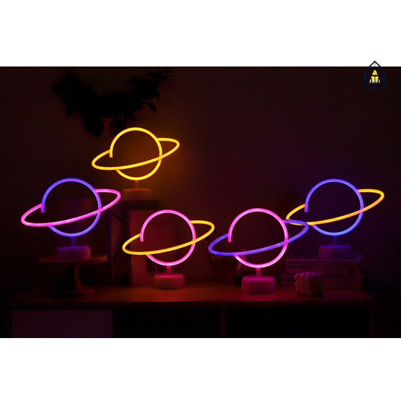 Đèn LED chữ NEON nhiều mẫu NOEL GIÁNG SINH LỄ TẾT trang trí DECOR phòng ngủ có hộp PIN + USB