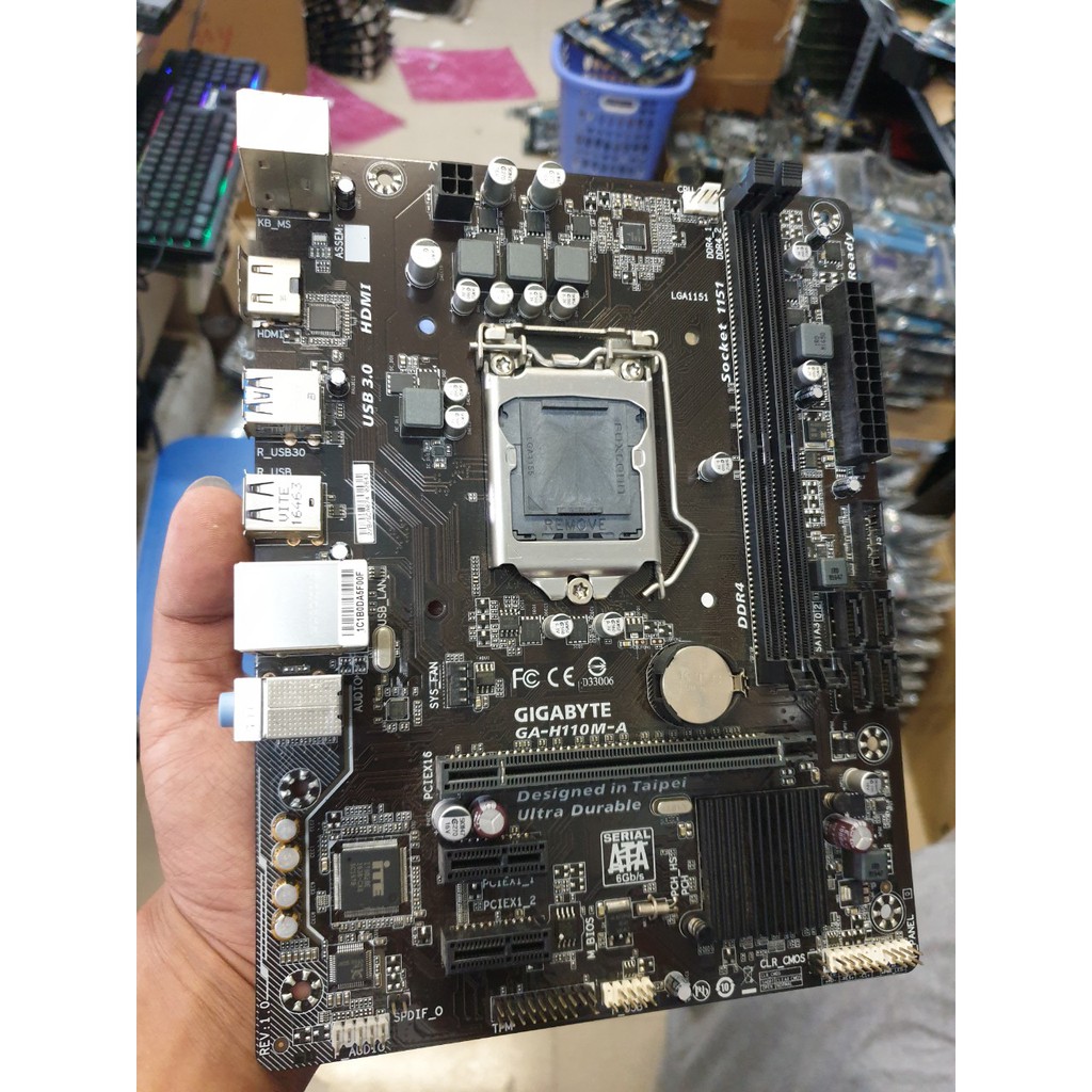 Sắp Hết - Mainboard Gigabyte H110M - A đẹp như mới