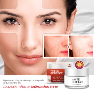 COLLAGEN TRẮNG DA CHỐNG NẮNG SPF19+++ LANGCE