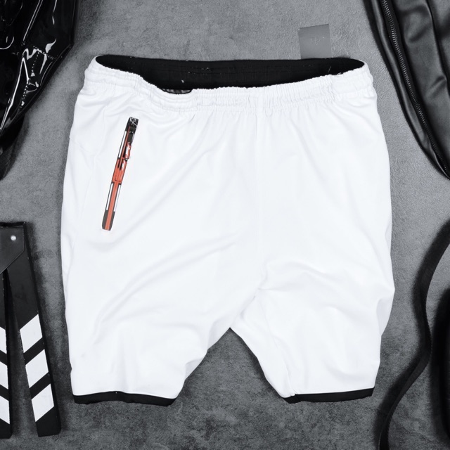 [Mã SKAMSALEP6 giảm 10% TỐI ĐA 100K đơn150K] QUẦN SHORT THỂ THAO NAM THUN LẠNH 3 TÚI KHOÁ KÉO QN402 | BigBuy360 - bigbuy360.vn