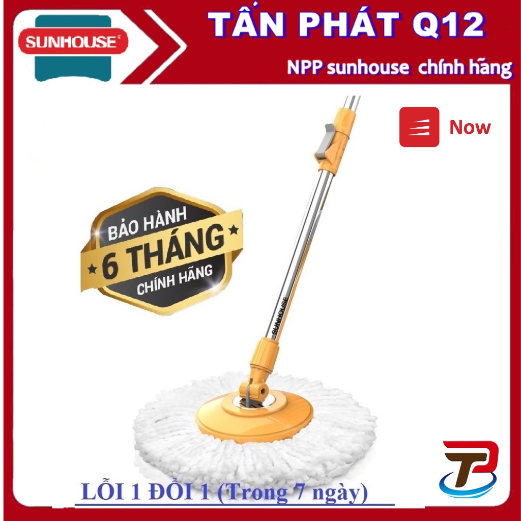 CÂY LAU NHÀ 360 ĐỘ SUNHOUSE