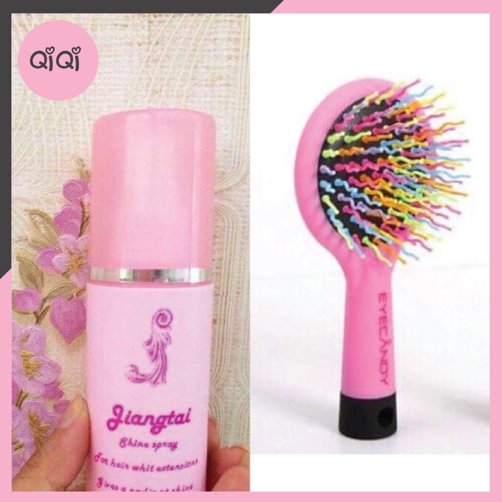 Combo Xịt Dưỡng Và Lược Chuyên Dùng Tóc Giả QiQiShop