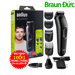  Tông đơ đa năng Braun chính hãng Đức giúp cắt tỉa râu tóc lông mũi và lông cơ thể 