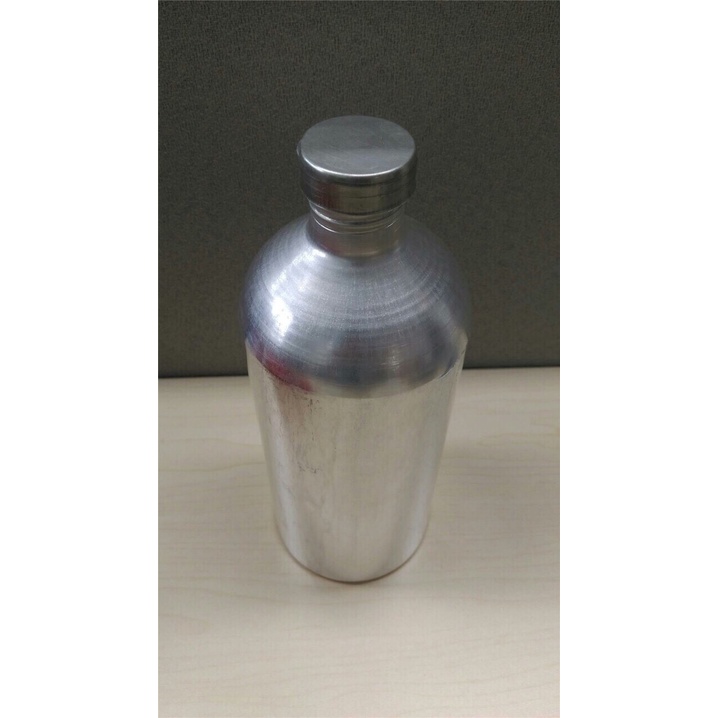 Vỏ chai nhôm 1 lít nắp nhôm