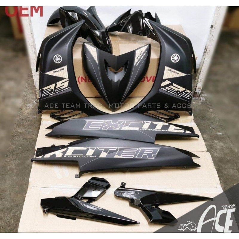 Tem rời exciter 135 đen zin