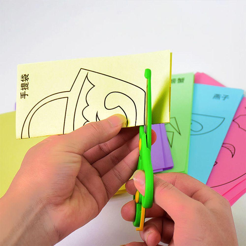 Set 96 Khuôn Cắt Giấy Làm Đồ Thủ Công Họa Tiết Hoạt Hình