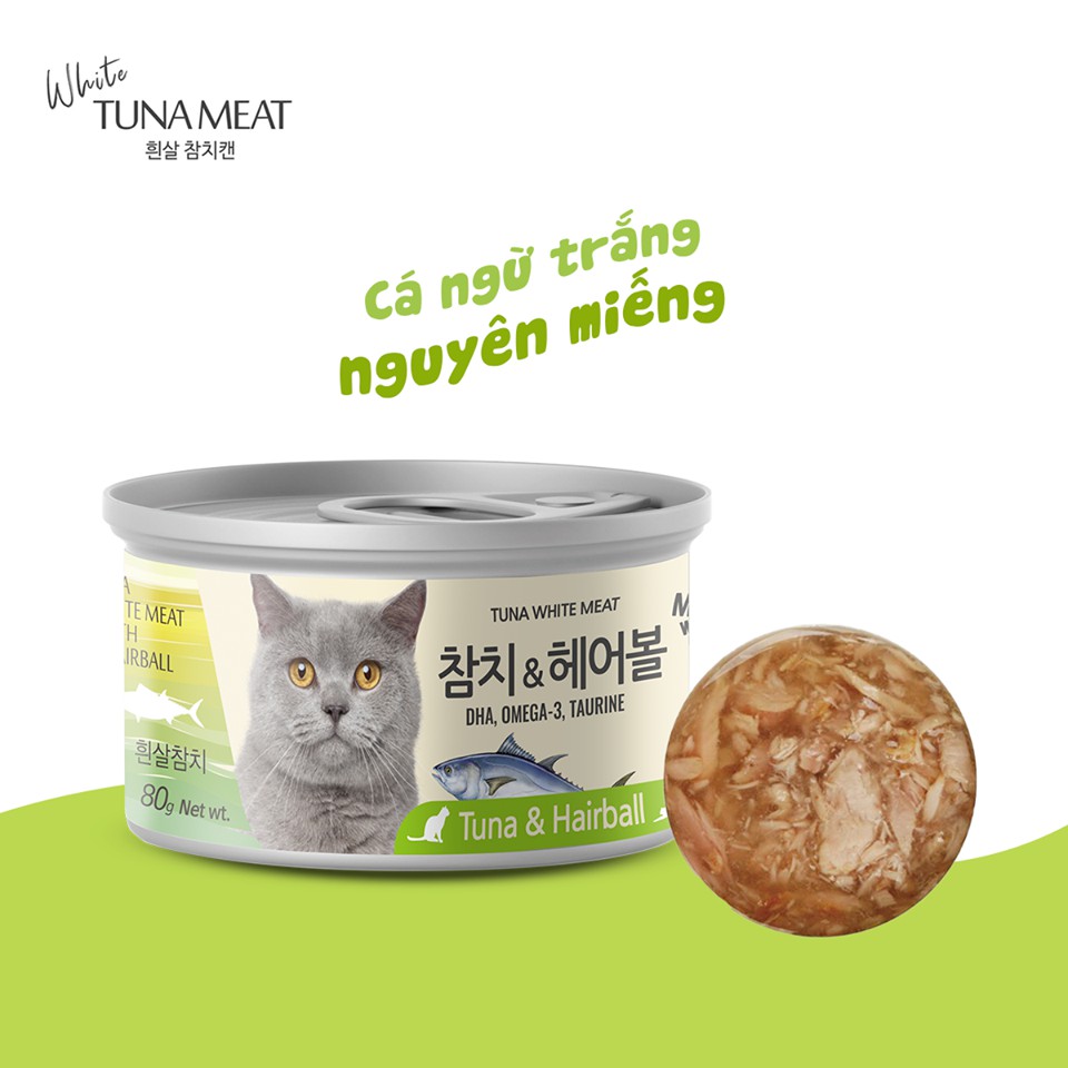 [SIÊU KHUYẾN MÃI] PATE MEOWOW CHO MÈO CÓ 6 VỊ - Lon 80gr