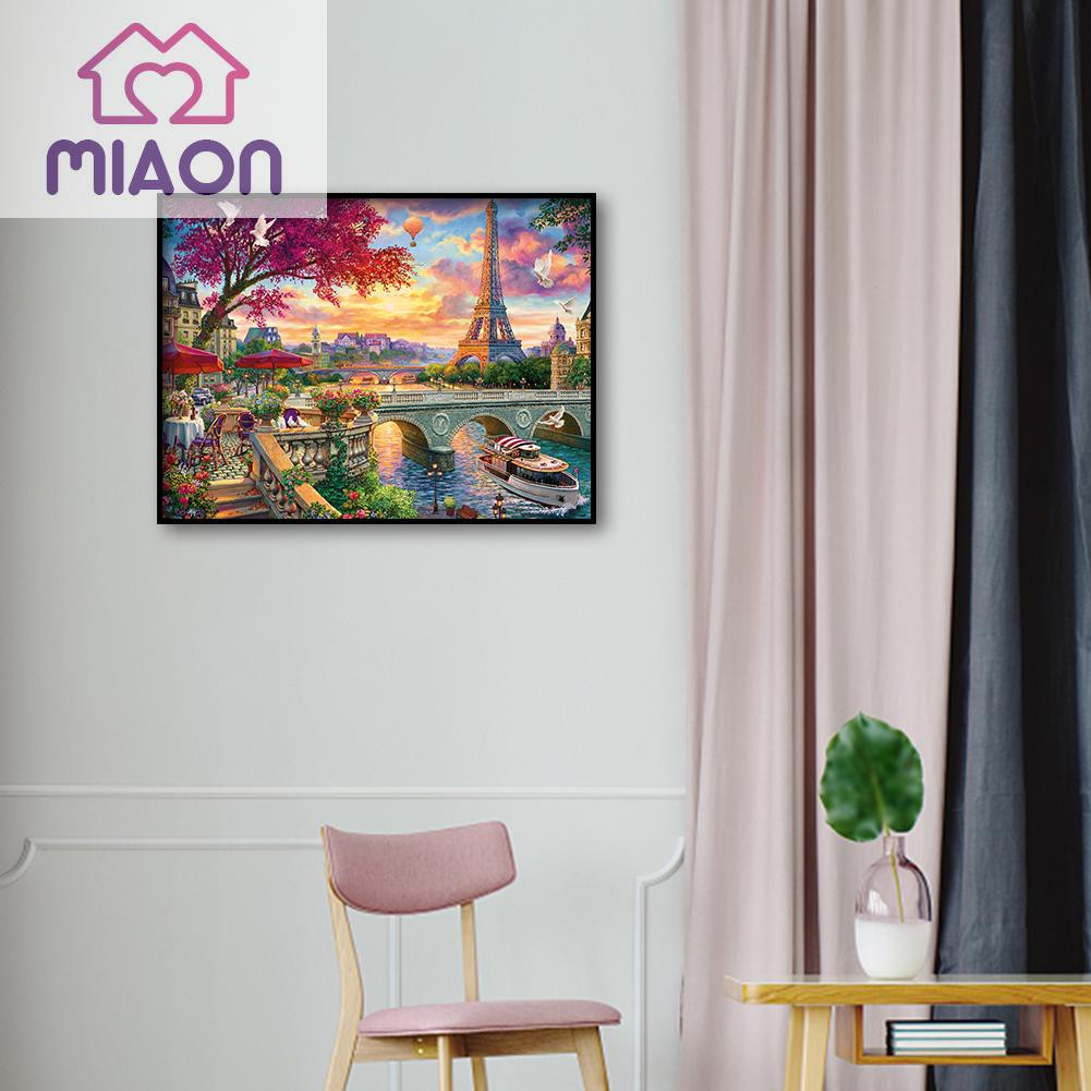 Bộ Tranh Đính Đá 5d Tự Làm Hình Tháp Eiffel | BigBuy360 - bigbuy360.vn