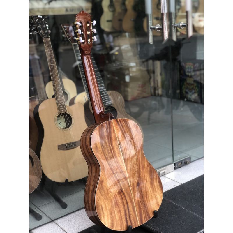 Đàn guitar Classic gỗ điệp cao cấp  GO99 nguyên tấm. full combo phụ kiện