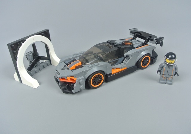 [HÀNG CÓ SẴN] Lego UNIK BRICK 75892 McLaren Senna - Xe đua xám trong Speed Champions - Những nhà vô địch tốc độ