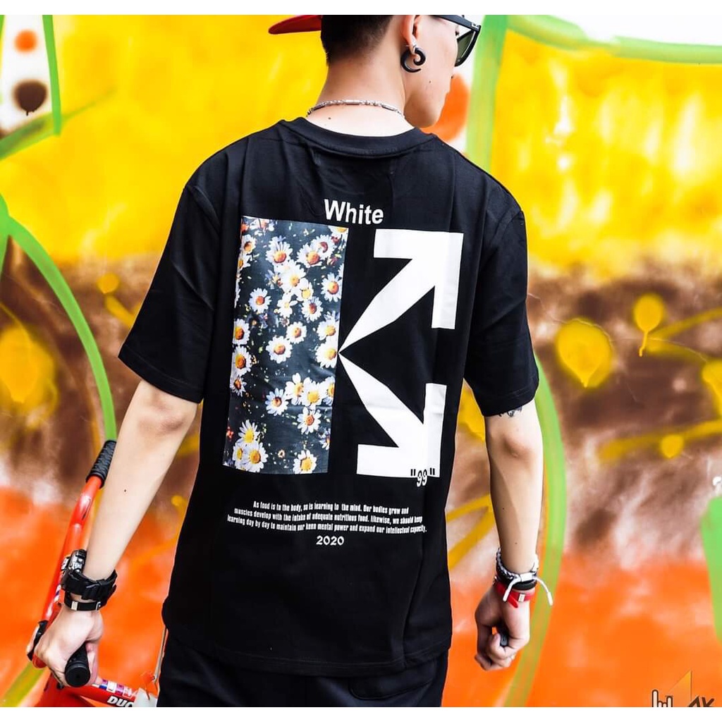 Áo thun tay lỡ Unisex ONEZ, áo phông form rộng Hoa WIND ATL1 | BigBuy360 - bigbuy360.vn