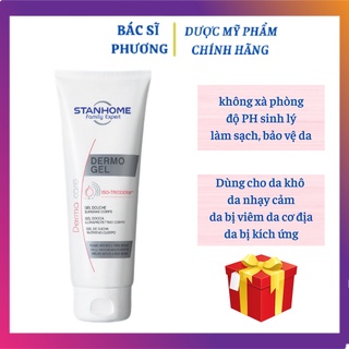 Sữa tắm không xà phòng cho da khô và da nhay cảm Stanhome Dermo Gel 250ml