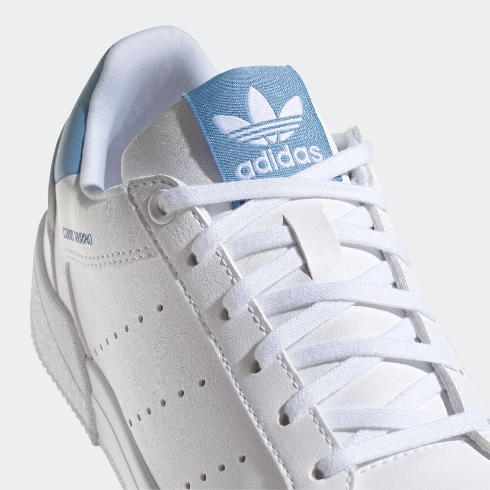 Giày sneaker adidas court torino &quot;Light Blue&quot; H00763 - hàng chính hãng - Bounty Sneakers