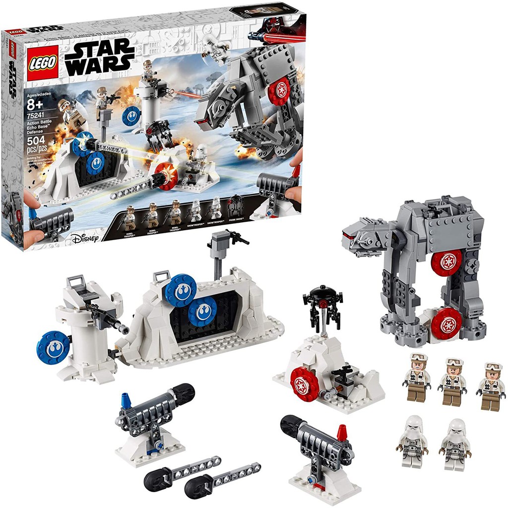 LEGO 75241 LEGO STAR WARS ACTION BATTLE ECHO BASE DEFENCE - CĂN CỨ PHÒNG THỦ