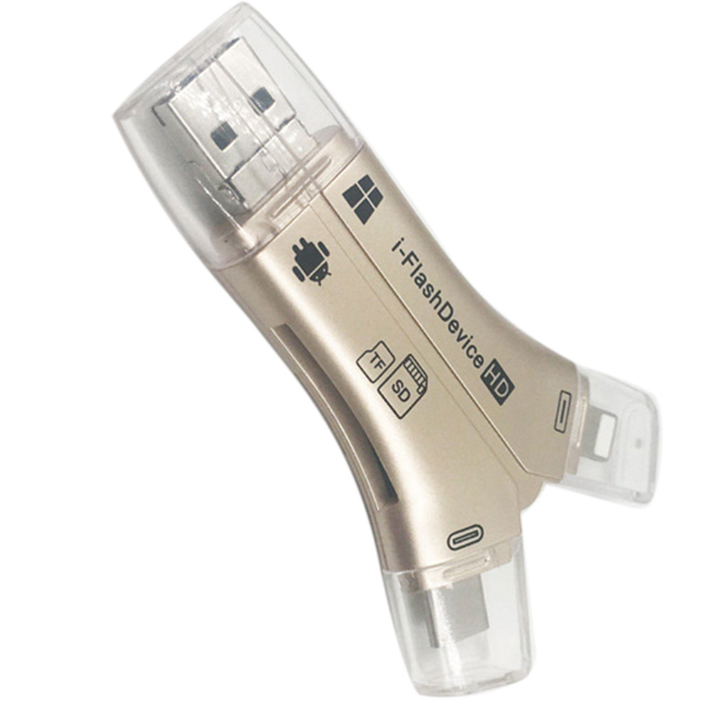 Đầu Đọc Thẻ Nhớ Micro Sd Đa Năng Lesonss 4 Trong 1 | BigBuy360 - bigbuy360.vn