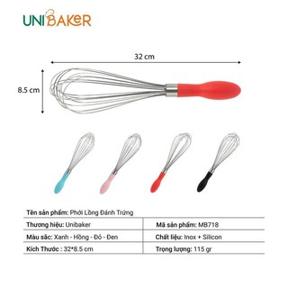 Cây / phới đánh trứng UniBaker MB718