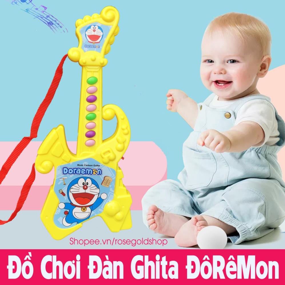 Đồ Chơi Đàn Guitar Bấm Nút Phát Nhiều Bài Nhạc Cho Bé [THANH MAI SHOP]