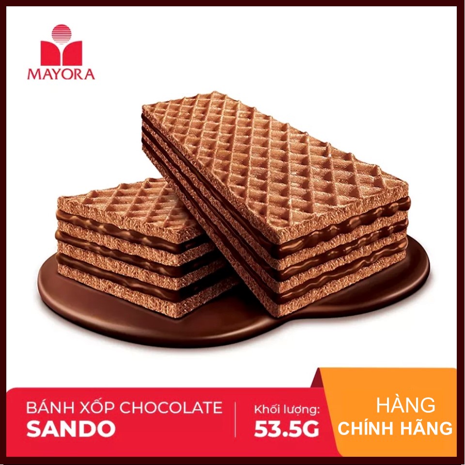 Combo 5 Bánh xốp Sando Chocolate 53.5gx5
