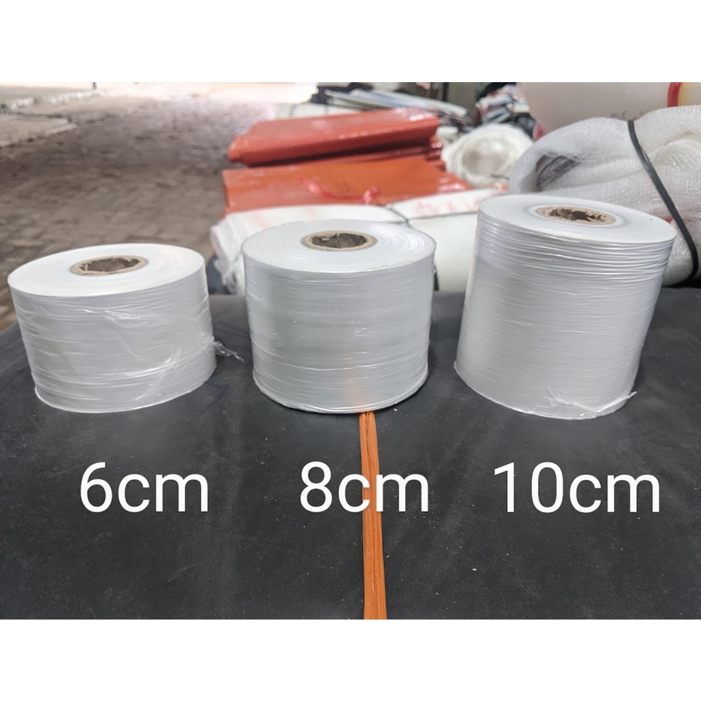 Giấy Ghép Cây Tự Hủy rộng 6cm và 8cm - BĂNG KEO GHÉP CÂY GIÚP BẢO VỆ MỐI GHÉP-BĂNG GHÉP CÂY VẢI , CÂY NHÃN...